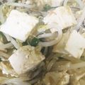 miyukichiz's cooksnap of when they made 豆腐ともやしで簡単！豆腐チャンプル.