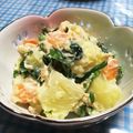 chocoraママ's cooksnap of when they made ポパイ風♪ツナとほうれん草のポテトサラダ.