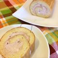 ねぎちゃん☆Ｙ☆Ｍ's cooksnap of when they made あんこクリームの黒糖シフォンロール.