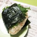 ☆あいちゃん's cooksnap of when they made ♡ごま油香る鮭フレークと大葉のおにぎり♡.