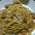 河了貂's cooksnap of when they made ☆カルボナーラ☆.
