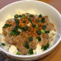 nikone's cooksnap of when they made 早い！安い！美味い！なっとうふ丼！.