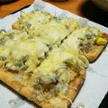 ハチワレねこ's cooksnap of when they made しらすの油揚げピザ.