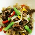 kana叶's cooksnap of when they made パプリカと牛肉のオイスターソース炒め.