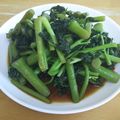 まめ☆☆'s cooksnap of when they made 明日葉の茎 簡単キンピラ.