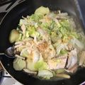 クックCX1GEI☆'s cooksnap of when they made フライパン１つで！鮭のチャンチャン焼き.