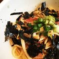 ochoa's cooksnap of when they made 明太子ときのこのスパゲッティ.