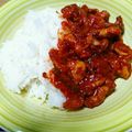 ayuteddy's cooksnap of when they made ナポリタンのご飯版！激旨ナポリはん♫.