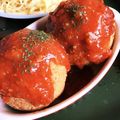 anthem0507's cooksnap of when they made 簡単！節約カプリチョーザ風ライスコロッケ.