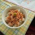 ラリー＆サラ's cooksnap of when they made Theずぼら☆鮭フレーク丼.