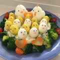 咲巧ママ's cooksnap of when they made 結婚・子供パーティーに☆ぴよたまポテサラ.