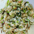 u3mama's cooksnap of when they made 簡単♪鯵の開きと野沢菜の混ぜご飯♪.