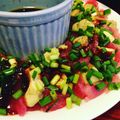 かわゆう1211's cooksnap of when they made マグロとアボカドのカルパッチョ.
