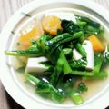 とりてんちゃん's cooksnap of when they made 簡単一品！菜の花と豆腐の生姜醤油あんかけ.