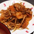 簡単料理希望's cooksnap of when they made 簡単野菜キムチ炒め.