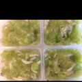 むいちゃいました甘栗's cooksnap of when they made 【離乳食 中期】しらすのきゅうり和え.
