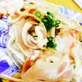 雪うさぎの恋's cooksnap of when they made 速攻おつまみ＊ミミガーの柚子胡椒ポン酢.