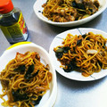 choco831's cooksnap of when they made 簡単包丁要らず☆わかめ焼きそば.