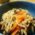yunakomama's cooksnap of when they made 切干大根☆お弁当にも♪ほっとする味です♪.
