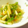 かすてら１２'s cooksnap of when they made 簡単！長芋とピーマンのさつま揚げ入炒め.