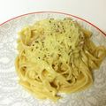 Foy's cooksnap of when they made ☆簡単濃厚☆本格カルボナーラ!.