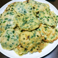 miriya♡'s cooksnap of when they made 簡単★ニラと鶏むね肉のお焼き★.