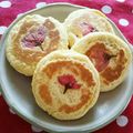 あーもこ's cooksnap of when they made ひなまつり✿春のお焼き風おやつ.