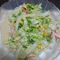 なおつん0802's cooksnap of when they made ☆白菜とカニカマのオイマヨサラダ☆.