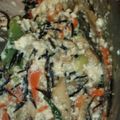 さおもっち's cooksnap of when they made 青梗菜とひじきの白和えナッツ入りデパ地下.