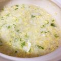 amaou_8's cooksnap of when they made 寒い朝に！生姜の効いた卵のお粥！.