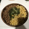 紅の空's cooksnap of when they made (牛/豚/鶏何でも♪)簡単☆そぼろご飯.