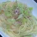 ちぇんちゃん's cooksnap of when they made キャベツとツナの簡単パスタ☆.