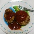 トモミ617's cooksnap of when they made 【糖質制限】おからハンバーグ.