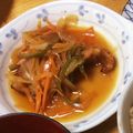 chinaribu's cooksnap of when they made 白身魚のあんかけ ★給食の味★.