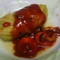 あけミルキー's cooksnap of when they made ふわふわクルクルロールキャベツ♪包み方♡.