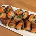 うめぼしこんぶ's cooksnap of when they made 野菜とエノキの肉巻き.