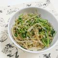ウーバールーパー's cooksnap of when they made 簡単やみつき～！青菜ともやしのナムル♪.