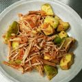 メオちゃん's cooksnap of when they made 超簡単♡えのきとアボカドのキムチ和え.