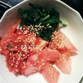 クックS3KLCL☆'s cooksnap of when they made ニラトマトキムチおひたし.