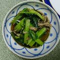 enmao14's cooksnap of when they made シンプル!!小松菜と舞茸の煮浸し♪.