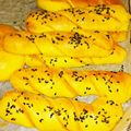 とんとまま's cooksnap of when they made かぼちゃのねじねじパン♪.