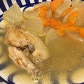 パフェうさこ♪'s cooksnap of when they made 鶏手羽中と大根の煮物.