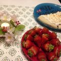 クックQVQ6AV☆'s cooksnap of when they made ストローで超かんたんないちごの飾り切り！.