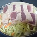 こねこのころ's cooksnap of when they made まぐろのたたきサラダ.