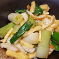 orihime07's cooksnap of when they made ネギと竹輪とあげの味噌和え(ぬた).