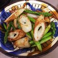 ぬこぬこ♪'s cooksnap of when they made アスパラ・チクワのマヨ炒め.