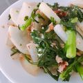 maimp's cooksnap of when they made 春菊と大根とシーチキンのガーリック炒め煮.