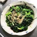 おちゃだです。's cooksnap of when they made 小松菜とほうれん草のナムル.