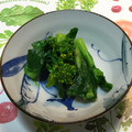 おはなすき's cooksnap of when they made 白だしで簡単！菜の花のからし和え.