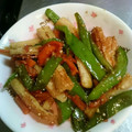 KAERU娘's cooksnap of when they made ちくわとピーマンと人参のきんぴら.